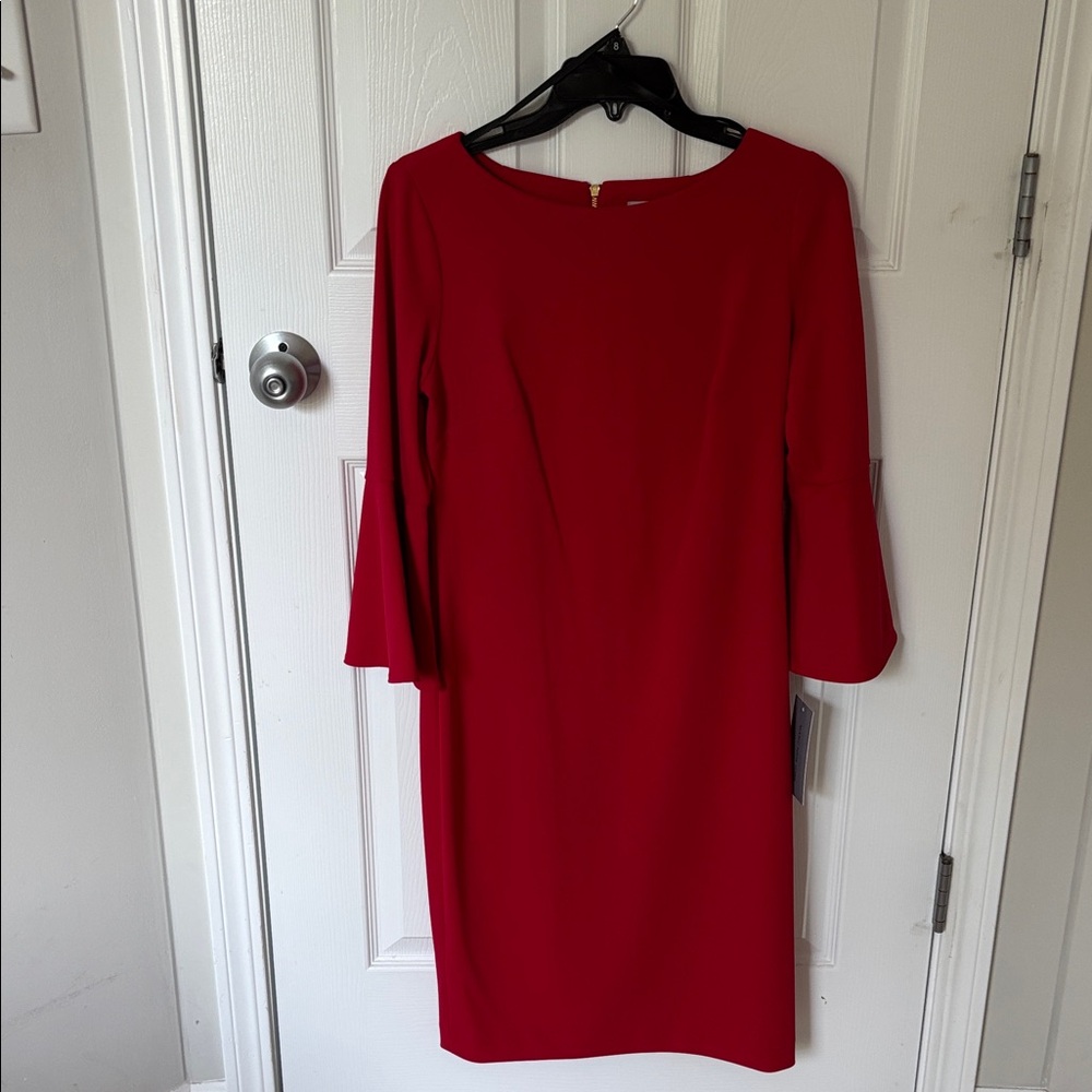 Marc New York Red 3/4 sleeve dress